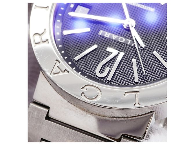 Bulgari Orologio da uomo Bvlgari BB38SSAUTO quadrante nero - vista 7