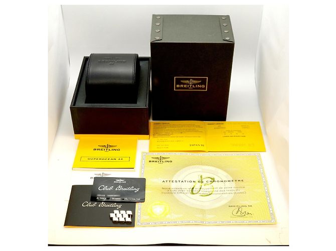 Orologio da uomo Breitling Superocean 44 A17391 Quadrante Nero - vista 11