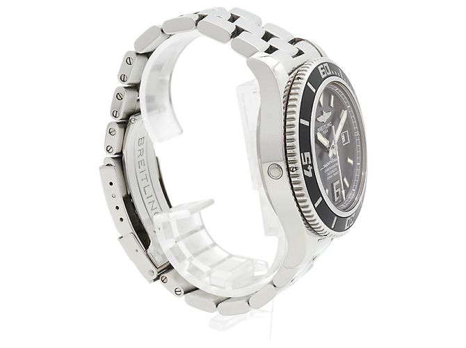 Orologio da uomo Breitling Superocean 44 A17391 Quadrante Nero - vista 3
