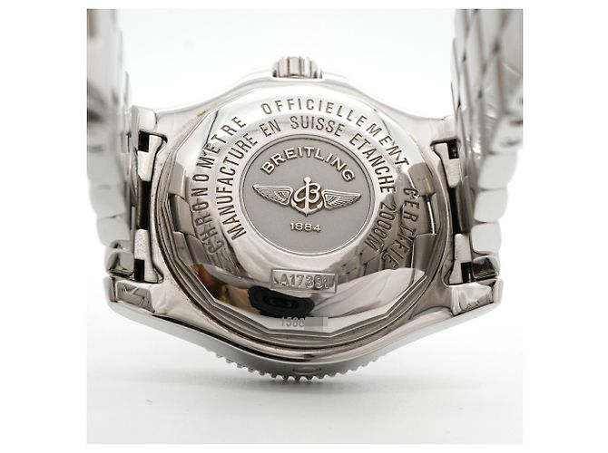Orologio da uomo Breitling Superocean 44 A17391 Quadrante Nero - vista 5