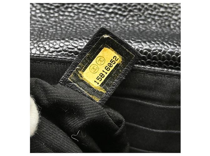 Portafoglio Half Moon Wallet on Chain Caviar Chanel Nero - vista 5