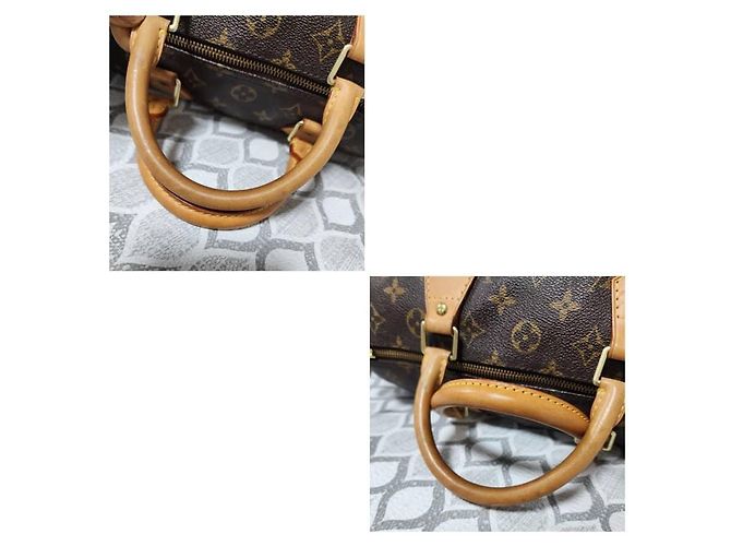 LOUIS VUITTON Monogram Speedy 30 Brown/Beige Marrone - vista 5