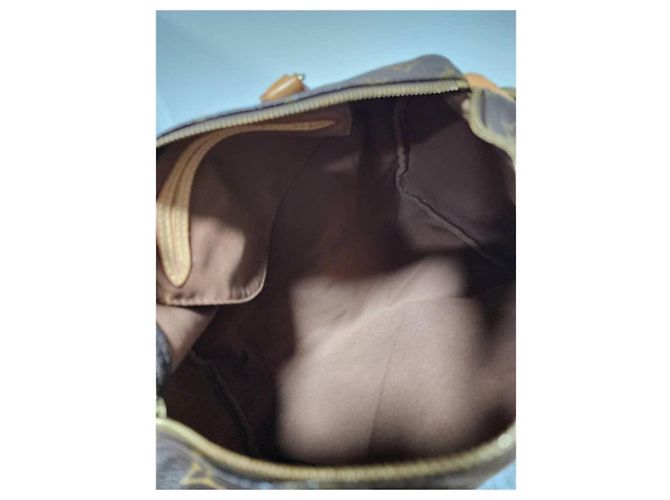 LOUIS VUITTON Monogram Speedy 30 Brown/Beige Marrone - vista 9