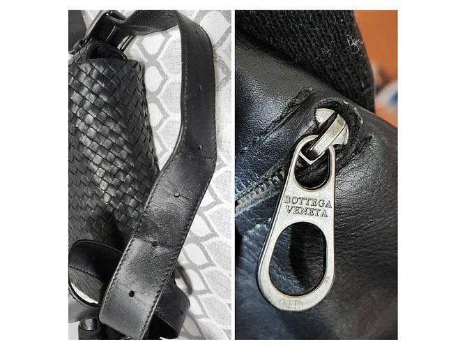 Borsa a tracolla BOTTEGA VENETA Nappa Intrecciato Black Nero - vista 6