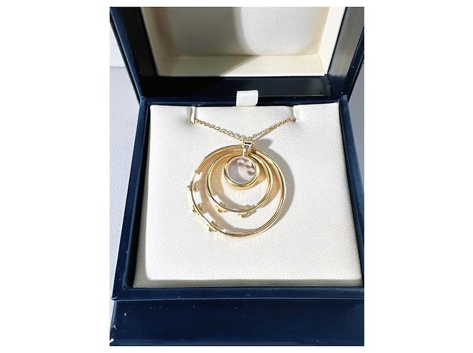 Colar Chopard Dourado - vista 2