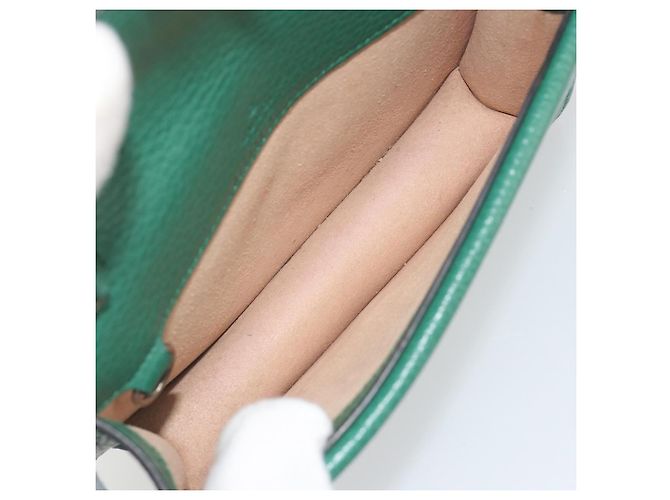 Gucci Dionysus Leather Mini Verde - vista 5