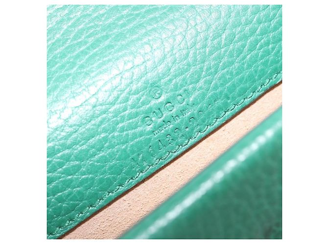 Gucci Dionysus Leather Mini Verde - vista 6