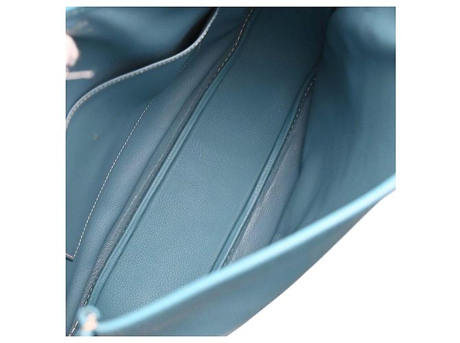 Hermès Hermes Christine Leather Blau - Ansicht 3