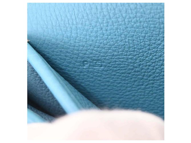 Hermès Hermes Christine Leather Blau - Ansicht 5