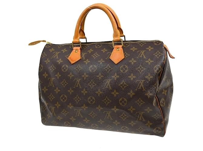 Louis Vuitton Speedy Monogram 35 Marrone - vista 2