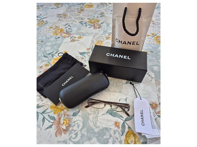 gafas Chanel 2118 H B C108 marrón translúcido 50 16 135 Castaño - vista 2
