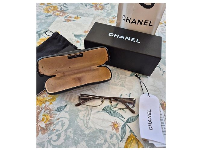 gafas Chanel 2118 H B C108 marrón translúcido 50 16 135 Castaño - vista 3