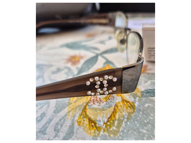 gafas Chanel 2118 H B C108 marrón translúcido 50 16 135 Castaño - vista 6