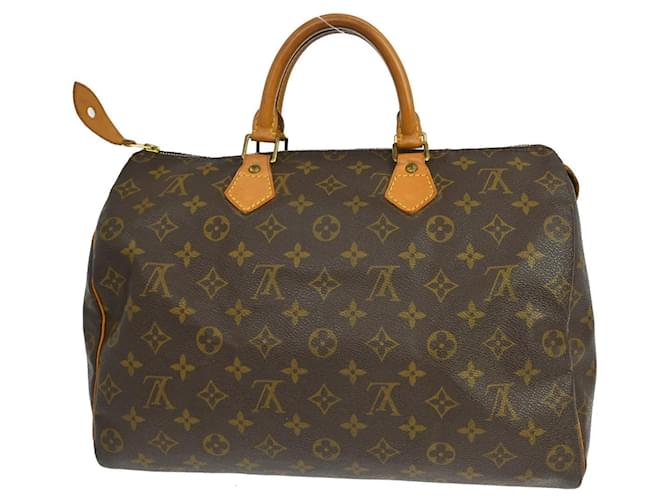 Louis Vuitton Speedy Monogram 35 Marrone - vista 2