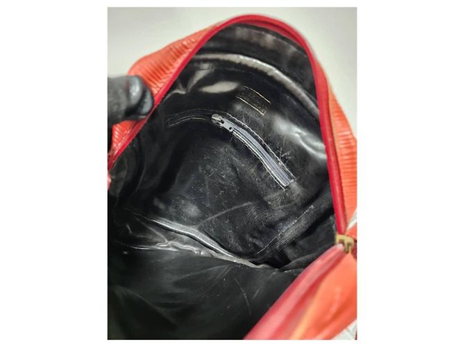 Borsa a tracolla Fendi Zucchino Zucca Rossa Rosso - vista 9
