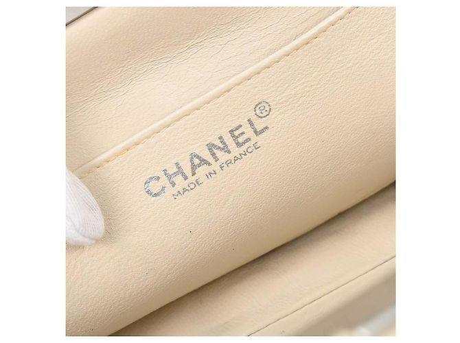 Chanel Chocolate Bar Frame Quilted Lambskin Small Nero - vista 4