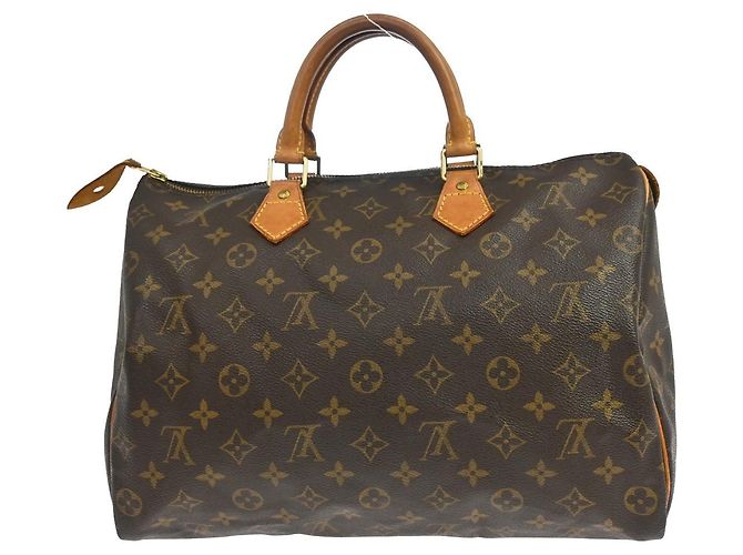 Louis Vuitton Speedy Monogram 35 Marrone - vista 2