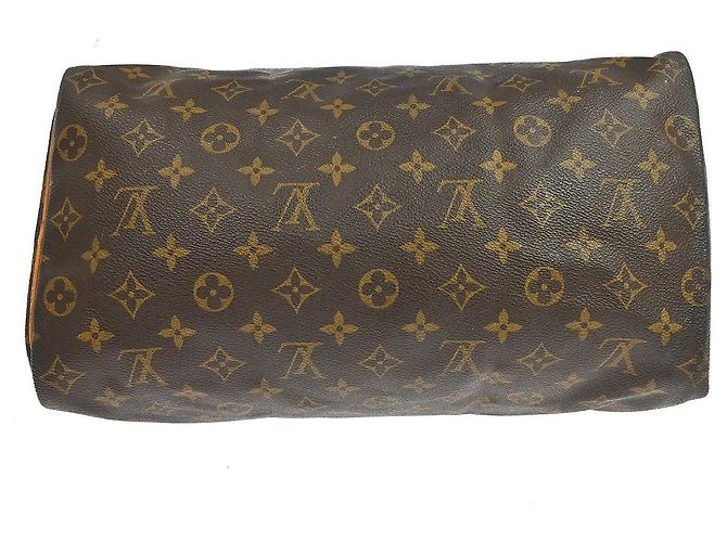 Louis Vuitton Speedy Monogram 35 Marrone - vista 3
