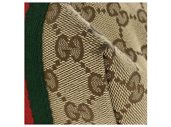 Gucci Jolicoeur Pochette GG Canvas and leather Beige - vista 4