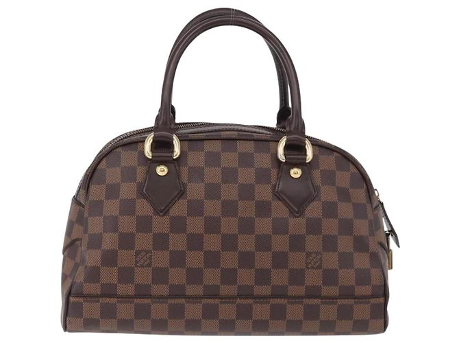 Louis Vuitton Duomo Boston Damier Ebene Marrone - vista 2