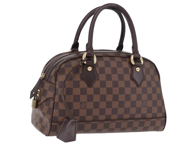 Louis Vuitton Duomo Boston Damier Ebene Marrone - vista 3