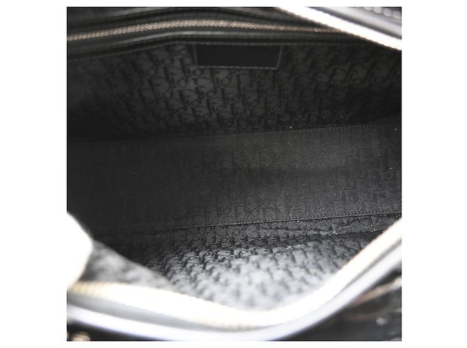 Christian Dior Lady Dior Patent Large Nero - vista 3