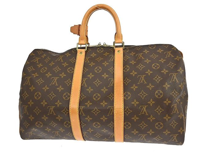 Louis Vuitton Keepall Monogram 45 Marrone - vista 2