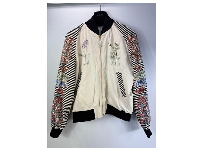 Autre Marque Swash London Wendbare Bomberjacke Schwarz Weiß Mehrfarben - Ansicht 2