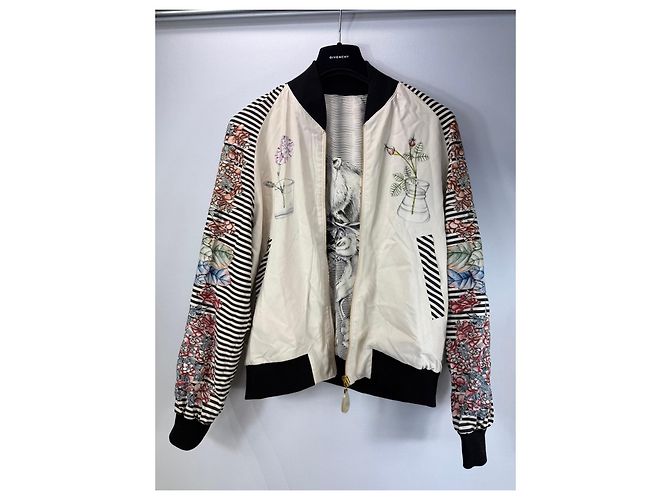 Autre Marque Swash London Wendbare Bomberjacke Schwarz Weiß Mehrfarben - Ansicht 5