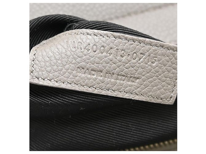 Saint Laurent Rive Gauche Cabas Leather Small Marrone - vista 6