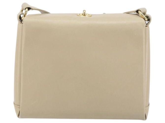 Gucci Vintage Convertible Box Leather Beige - vista 2