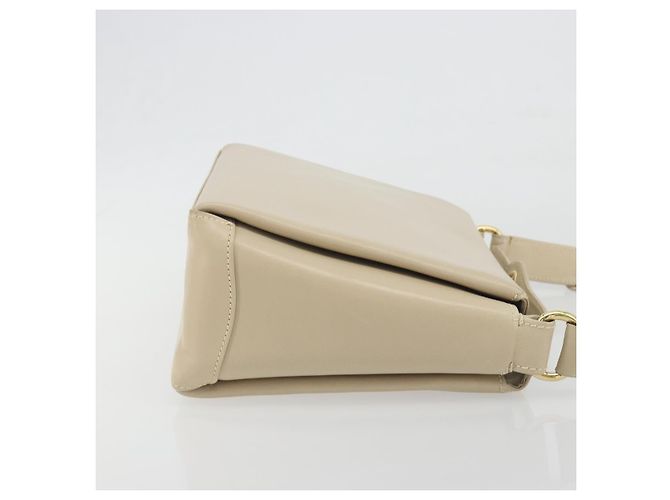 Gucci Vintage Convertible Box Leather Beige - vista 3