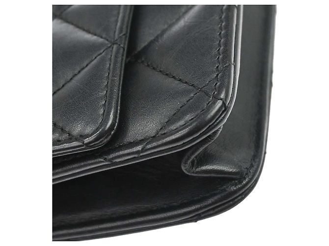Chanel Reissue 2.55 Wallet on Chain en agneau matelassé Noir - vue 6
