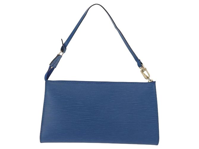 Louis Vuitton Pochette Accessoires Epi Large Blau - Ansicht 2