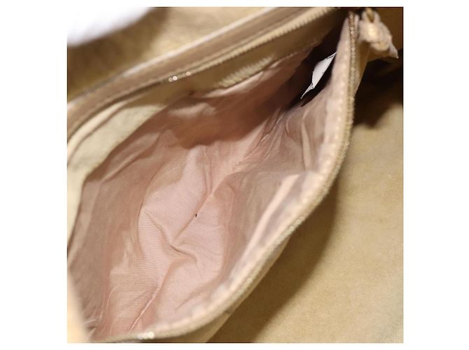 Bottega Veneta Intrecciato Leather Medium D'oro - vista 7