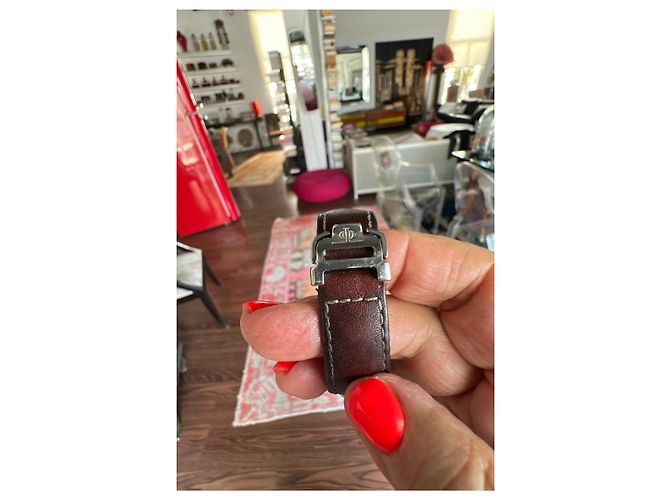 Reloj Baume & Mercier de señora de acero inoxidable Castaño Blanco - vista 11