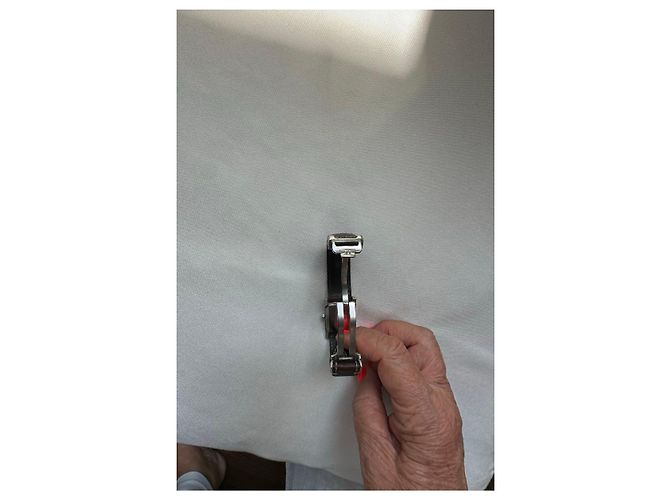 Reloj Baume & Mercier de señora de acero inoxidable Castaño Blanco - vista 4