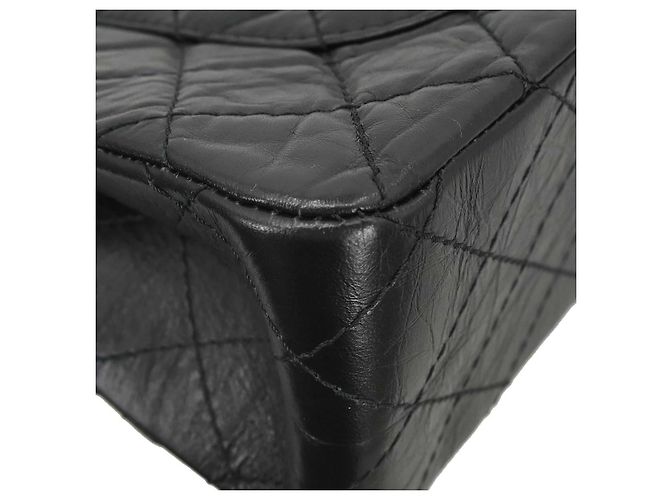 Chanel Reissue 2.55 Flap Quilted Aged Calfskin 226 Nero - vista 4