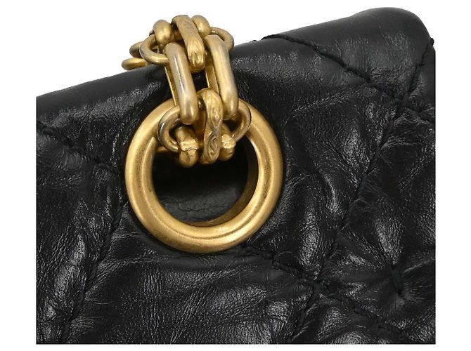 Chanel Reissue 2.55 Flap Quilted Aged Calfskin 226 Nero - vista 7
