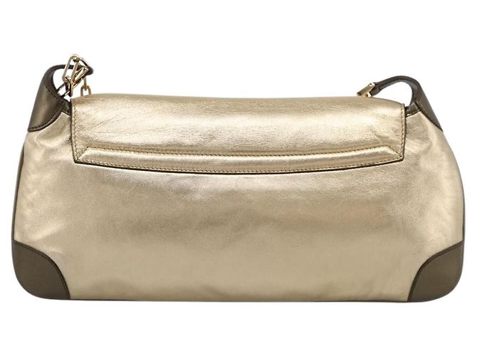 Gucci Tiger Charm Leather D'oro - vista 2