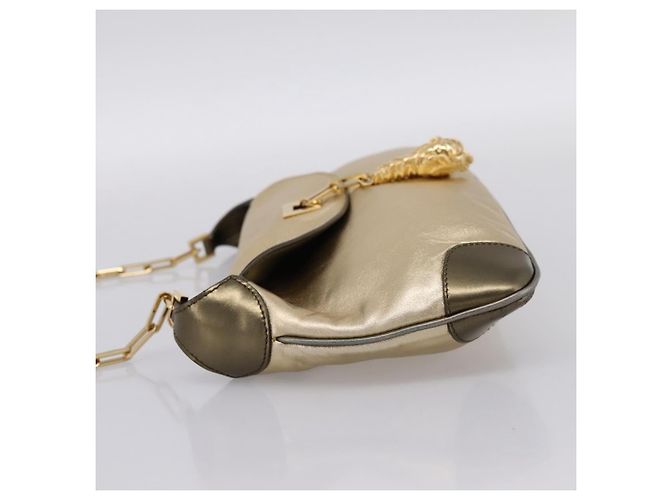 Gucci Tiger Charm Leather D'oro - vista 3