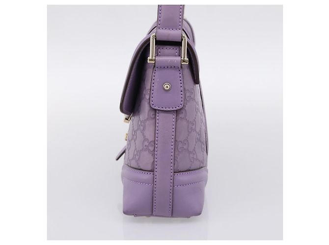Gucci Web Flap Guccissima Porpora - vista 6