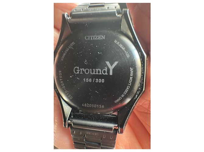 Autre Marque Orologio Citizen Chronograph Ground Y Nero - vista 5