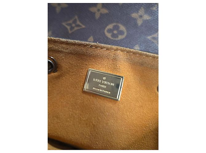 Splendido Zaino Louis Vuitton Montsouris Marrone - vista 13