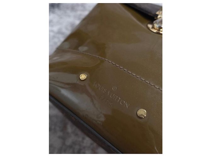 Splendido Zaino Louis Vuitton Montsouris Marrone - vista 3