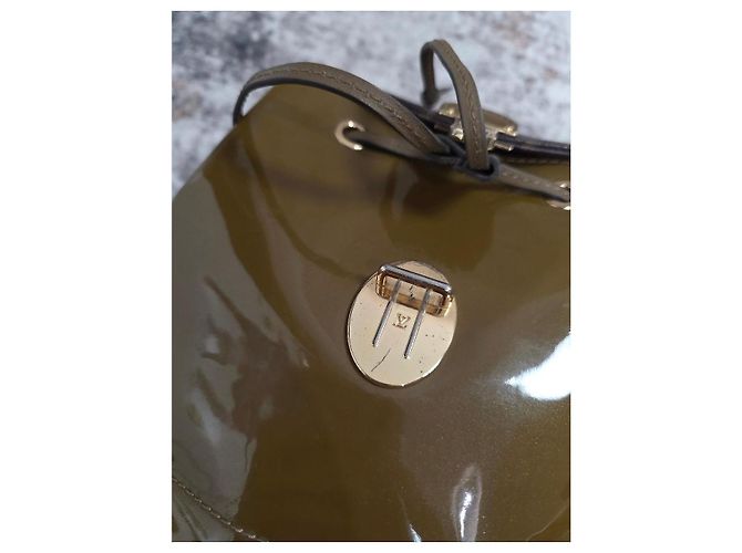 Splendido Zaino Louis Vuitton Montsouris Marrone - vista 9