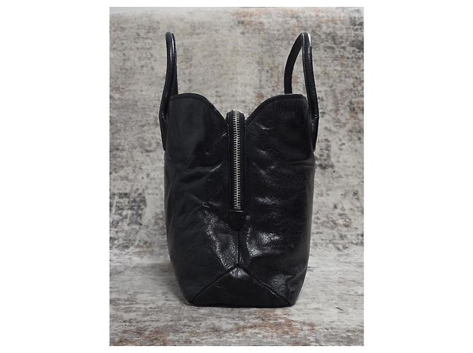 Magnifica Borsa a Mano Miu Miu Vitello Nero - vista 3