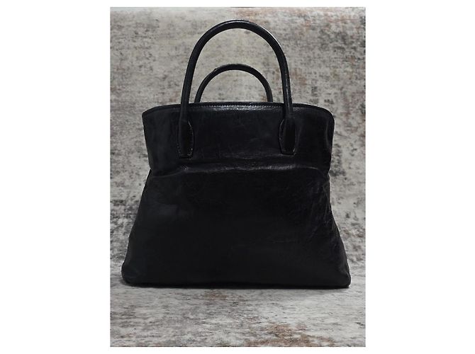Magnifica Borsa a Mano Miu Miu Vitello Nero - vista 4