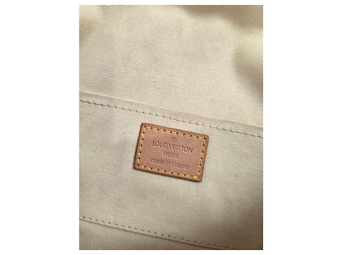 Prachtvolle Louis Vuitton Favorite Tasche Weiß Beige - Ansicht 14