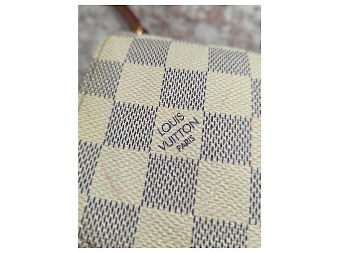 Prachtvolle Louis Vuitton Favorite Tasche Weiß Beige - Ansicht 4